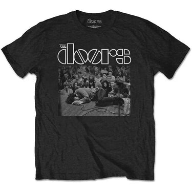 Doors Jim Morrison on Stage Mens T-shirt